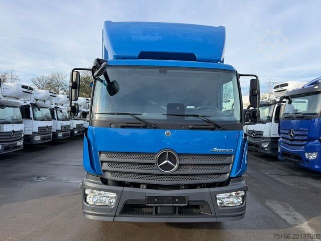 Box truck MERCEDES-BENZ ATEGO 1224 L Koffer 7,20 m LBW 1,5 to.*Seitentür