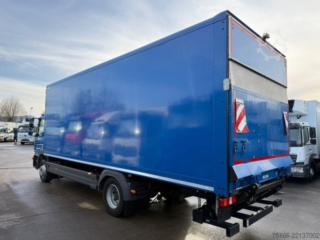 Box truck MERCEDES-BENZ ATEGO 1224 L Koffer 7,20 m LBW 1,5 to.*Seitentür