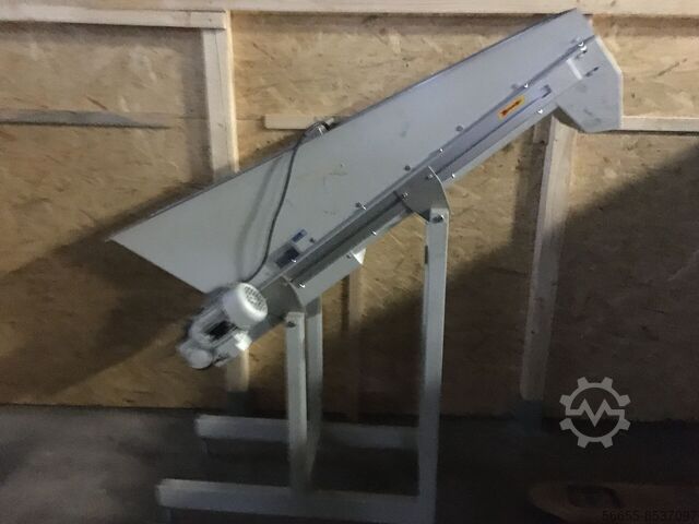 Conveyor belt inclined inclined conveyor belt Das Frölichband 2 Lagig PVC weiß strukturiert