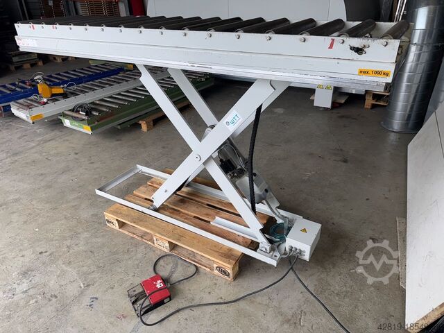 Scissor lift table WTT Fördertechnik E 10.10.5.1.0.RB
