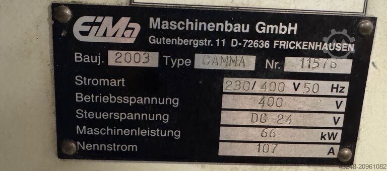 Universal-Bearbeitungszentrum Eima Gamma Linear