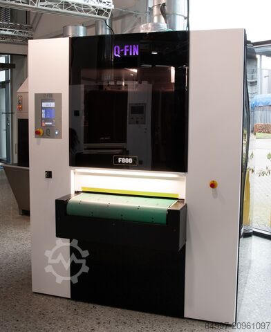 Sheet metal deburring machine Q-Fin Quality Finishing Solutions F800- VAC