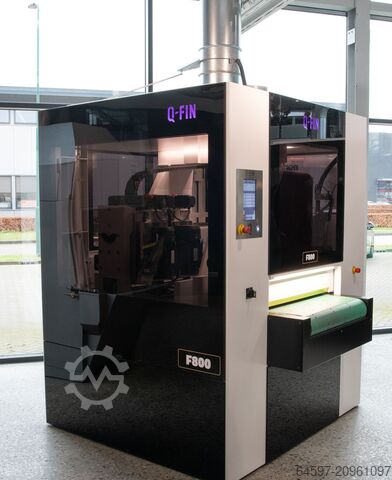 Sheet metal deburring machine Q-Fin Quality Finishing Solutions F800- VAC