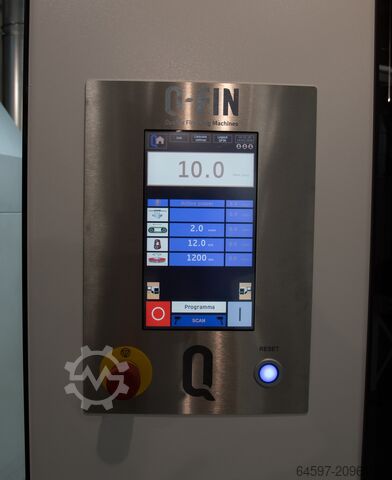 Sheet metal deburring machine Q-Fin Quality Finishing Solutions F800- VAC