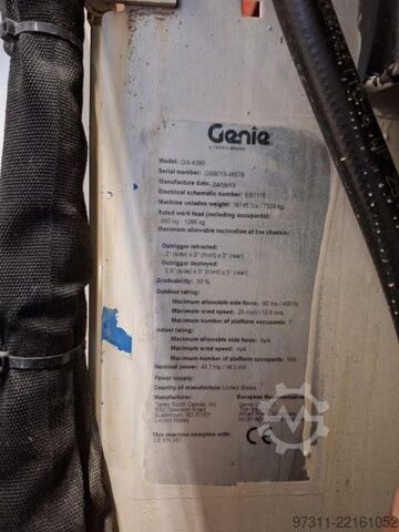 Scissor lift Genie GS-4390 RT