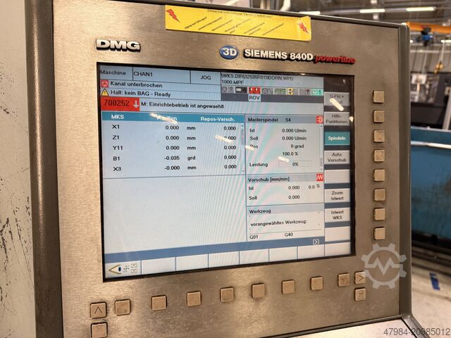 CNC turning and milling center DMG GILDEMEISTER TWIN 102