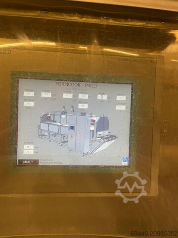 Linear oven Type HSC 1075 E Formcook Lineaire oven, Type HSC 1075 E