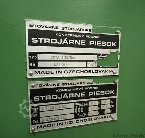 Sheet metal former Strojarne Piesok 