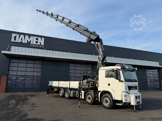 Crane truck MAN TGS 35.500 8x4H-6 BL HIAB X-HIPRO 548 E-9