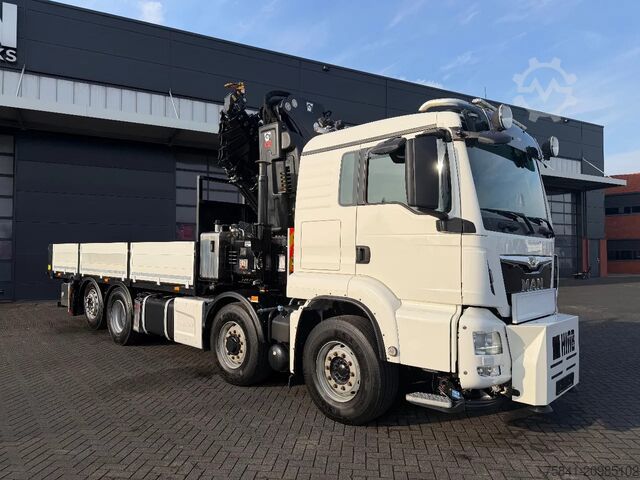 Crane truck MAN TGS 35.500 8x4H-6 BL HIAB X-HIPRO 548 E-9
