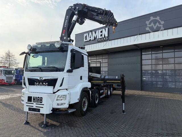 Crane truck MAN TGS 35.500 8x4H-6 BL HIAB X-HIPRO 548 E-9