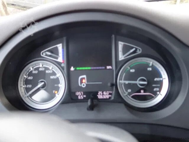 Suitcase DAF CF 300 ALUMINIUM PLANKENBAK,2500KG DHOLLANDIA KLEP