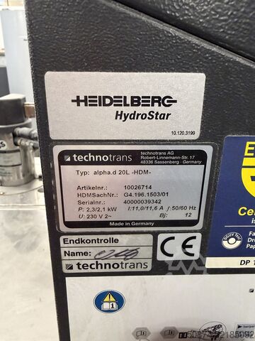 Offset printing press Heidelberg SM 52-4  - 2012