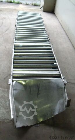 Rollenbahn angetrieben Edelstahl Typ 630/3400