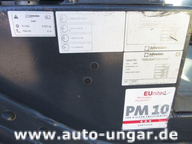 Road sweeper Johnston CN401 Bucher 5006 Kehrmaschine Euro 6