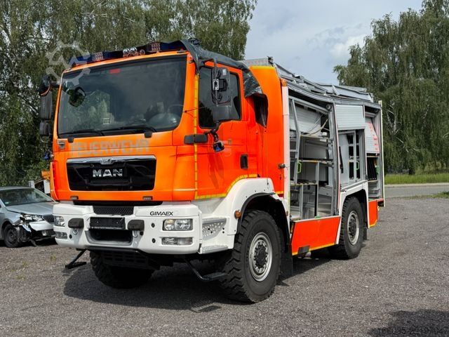 Special purpose truck MAN TGM 18.340 4x4 BB GIMAEX TLF4000 Klima/3xSperre