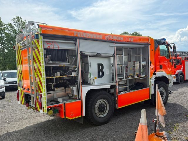 Special purpose truck MAN TGM 18.340 4x4 BB GIMAEX TLF4000 Klima/3xSperre