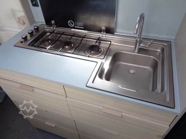 Demountable cabin ADRIA Altea 552 PK *3-fach Etagenbett*14l E-Boiler*