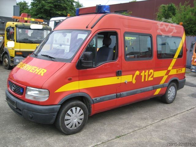 Other OPEL Movano 2,8 DTI Feuerwehr MTW MTF 9-Sitzer *AHK*