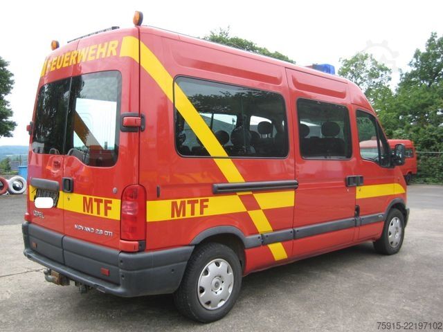 Other OPEL Movano 2,8 DTI Feuerwehr MTW MTF 9-Sitzer *AHK*