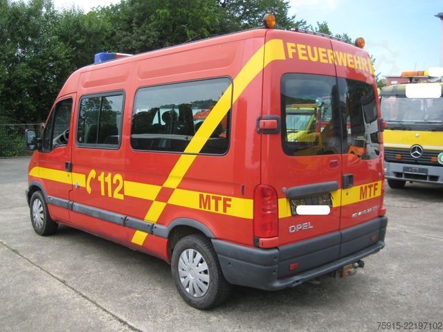 Other OPEL Movano 2,8 DTI Feuerwehr MTW MTF 9-Sitzer *AHK*