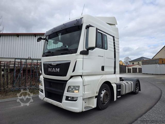 Volume tractor unit MAN 18.400 TGX LL , ZF Intarder, Doppeltank, Euro 6