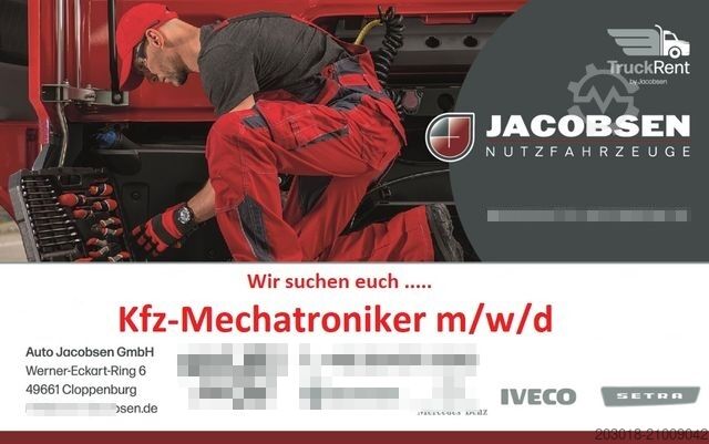 Transporter mit Koffer IVECO Daily 72C18A8P Koffer - S-Plane / Klima