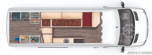 Campervan MERCEDES-BENZ Sprinter 317 CDI Work / Traveller