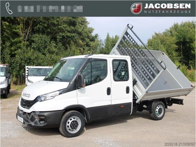 Tipper van IVECO Daily 35S16A8 DoKa / Klima / RFK / AHK