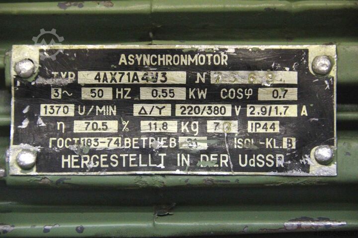 Elektromotor 0,55 kW 1370 U/min unbekannt 4AX71A4V3