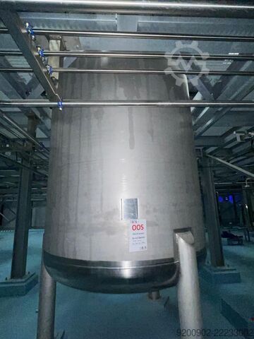 5000L Stainless Steel Mixing Tank Able Engineering 