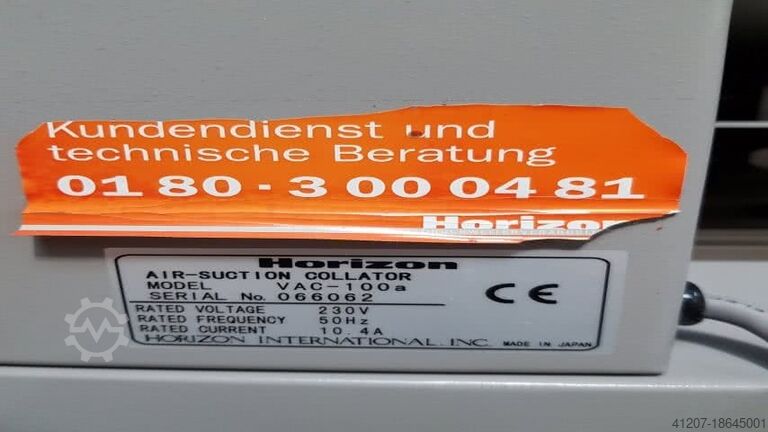 Zusammentrag Horizon VAC-100 + Stacker ST-20R