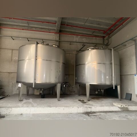 30,000 liter storage tank made of V2A  S17084