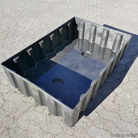 200-liter open tubs made of HD-PE (22 units; total price) asecos 9858