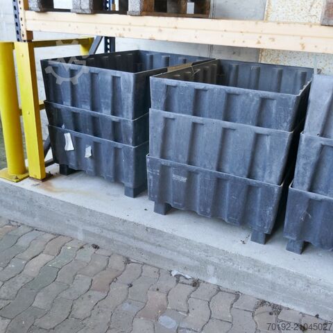 200-liter open tubs made of HD-PE (22 units; total price) asecos 9858