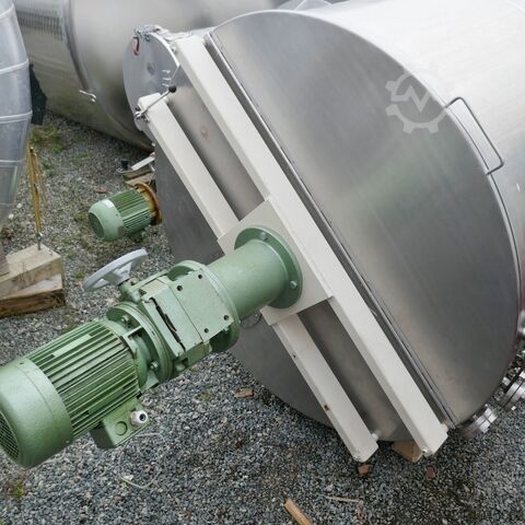 2000 Liter Rührwerksbehälter aus V2A mit Propellerrührwerk SCHNEIDER AG 9842