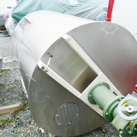 2000 Liter Rührwerksbehälter aus V2A mit Propellerrührwerk SCHNEIDER AG 9842