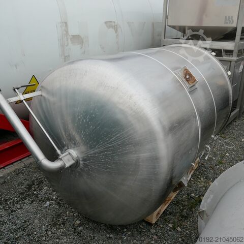 2000 Liter Rührwerksbehälter aus V2A mit Propellerrührwerk SCHNEIDER AG 9842