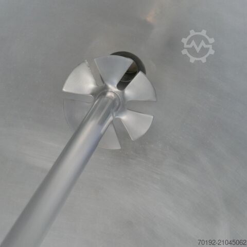 2000 Liter Rührwerksbehälter aus V2A mit Propellerrührwerk SCHNEIDER AG 9842