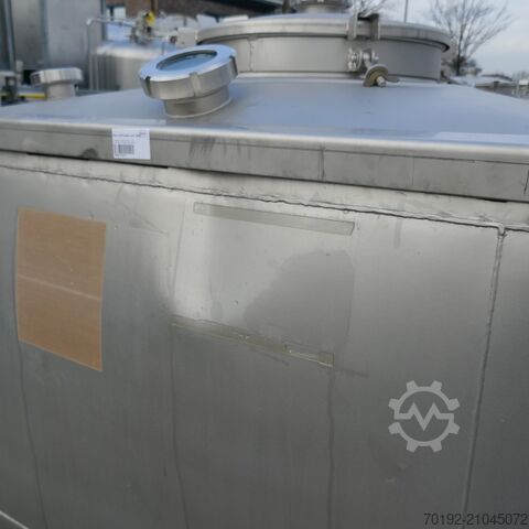 1000 liter container made of V4A  9838