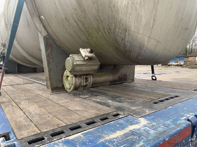 16300 Liter liegender Vakuumbehälter aus V2A  S16983