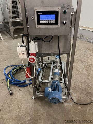 Pumpe mit Waage für Flüssigkeiten  