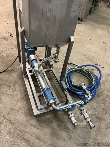 Pumpe mit Waage für Flüssigkeiten  