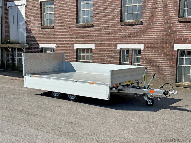 Dreiseitenkipper Vezeko JUKI 35.3 | STAHLBLECHBODEN 350X185X35CM 3500KG MULTIDREISEITENKIPPER