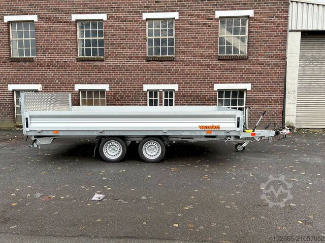 Dreiseitenkipper Vezeko JUKI 35.4 | STAHLBLECHBODEN 400X210X35CM 3500KG MULTIDREISEITENKIPPER