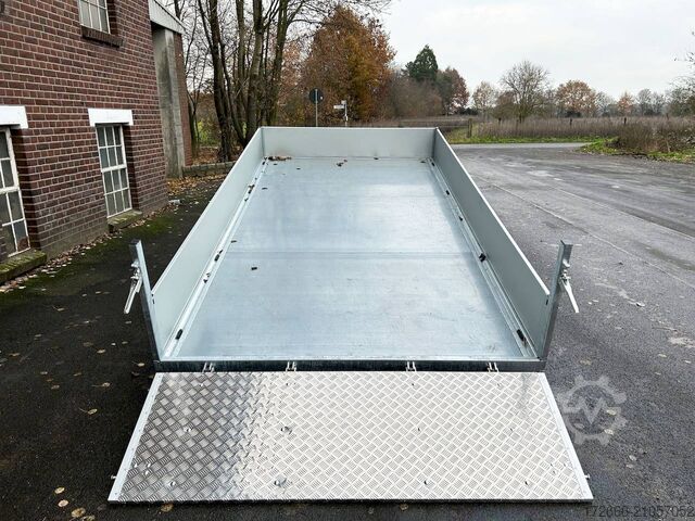 Dreiseitenkipper Vezeko JUKI 35.4 | STAHLBLECHBODEN 400X210X35CM 3500KG MULTIDREISEITENKIPPER