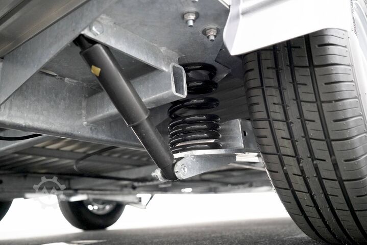 Kofferanhänger Debon C800 ALU ROADSTER SCHWARZ +SEITENKLAPPE +SEITENTÜR