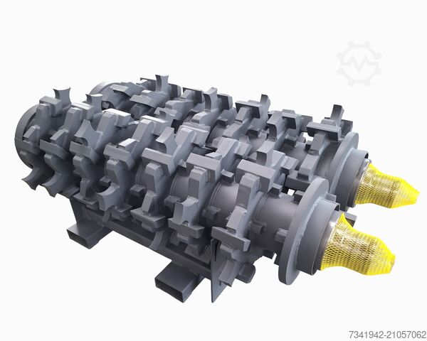 Shredding shaft Hammel, Arjes, Terex, Lindner, Pronar Wellen 750, U75, m75, TDS 820, 2000XL