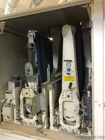 Breitbandschleifmaschine HEESEMANN LSM 8-U RR + MFA 6 RR