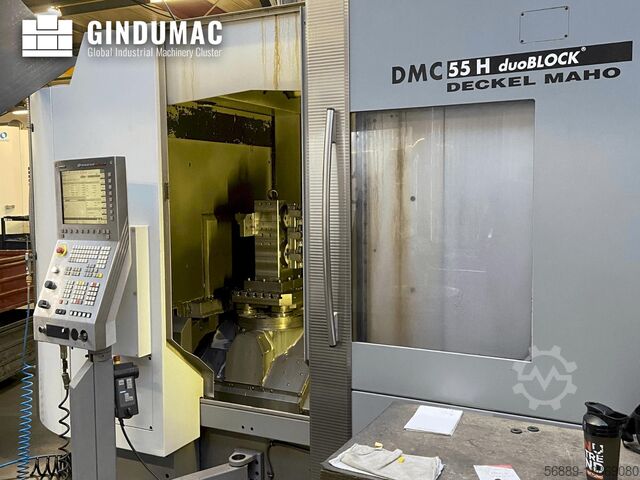 Horizontal Machining Centre DECKEL MAHO DMC 55H duoBlock (2007)